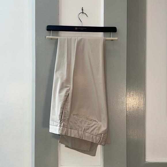 Incotex Slim Fit Cotton Blend Trousers - Picture 1 of 4